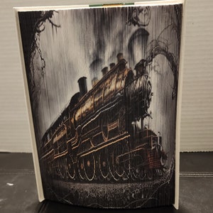 Foto Book Art - Photo Strip Book Design - Train, Locomotive, Vintage