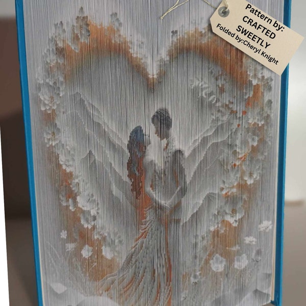 Foto Book Art - Photo Strip Book Pattern - Bridal Couple, Wedding, Engagement