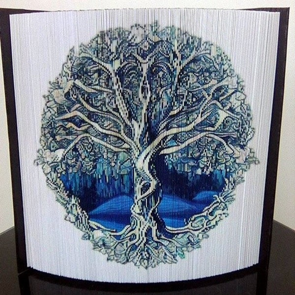 Foto Book Art - Photo Strip Book Design Pattern - Tree of Life