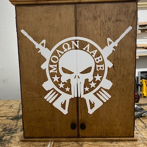 Dartboard Cabinet | Handmade | Made in the USA