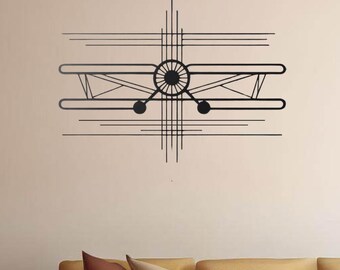 Airplane Metal Wall Art