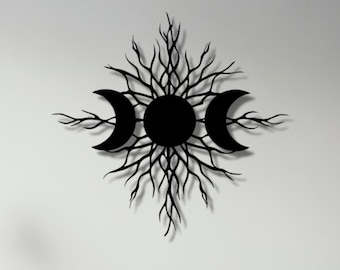Mystical Spiritual Metal Wall Art