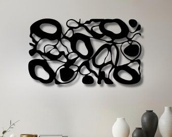 Modern Abstract Metal Wall Art