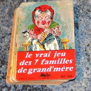 Gioco delle 7 famiglie della vecchia nonna del marchio Miro Company
