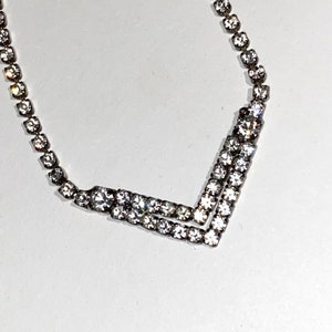 Vintage Rhinestone Necklace