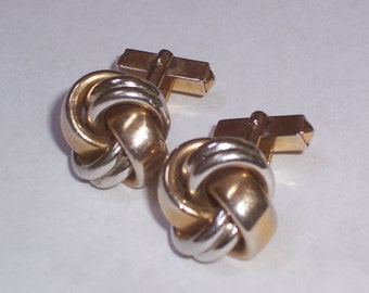 Vintage Lover's Knot Cuff Links