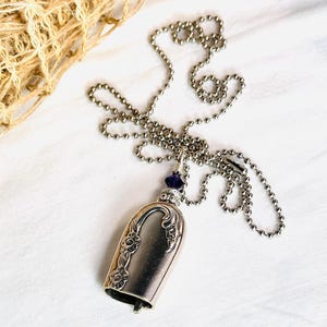 Handmade Bell Pendant Necklace