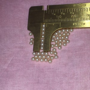 200 Vintage Undrilled Faux Pearls for Repair Work