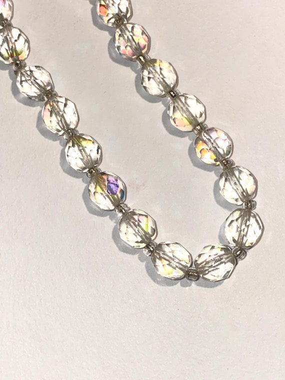 Vintage Aurora Borealis Necklace Jewelry estate