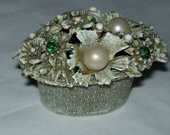 Vintage Florenza Trinket Box
