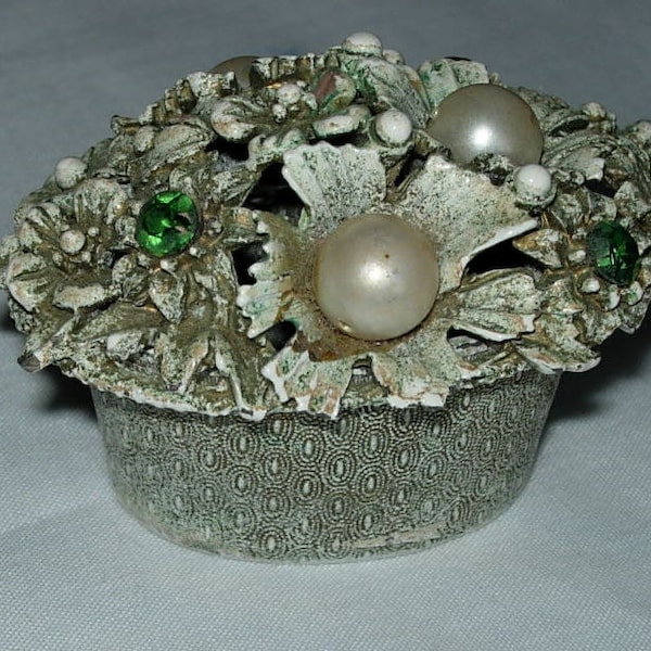 Vintage Florenza Trinket Box