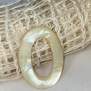 Antique Mother of Pearl Brooch or Pin