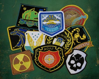 STALKER Video Game • Complete Faction Patch Set • NEW • Made in USA