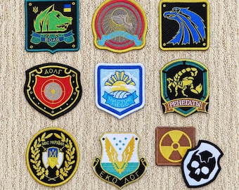 STALKER Video Game • Complete Faction Patch Set • NEW • Made in USA