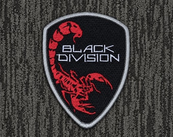 Black Division Patch • Escape from Tarkov • NEW • Made in USA