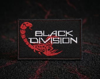 Black Division Patch • Escape from Tarkov • NEW • Made in USA