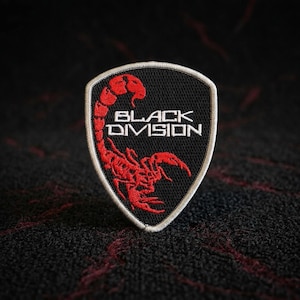 Black Division Patch • Escape from Tarkov • NEW • Made in USA
