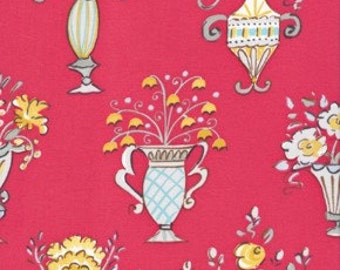 Tea Garden Chai in Red by Dena Designs for Free Spirit - 1 Yard