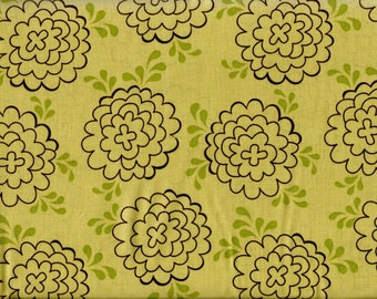 SALE - Flourish Pom Pom in Green by Studio E - 1 Yard