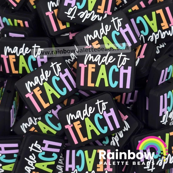 Made to Teach Exclusive Silicone Focal Beads