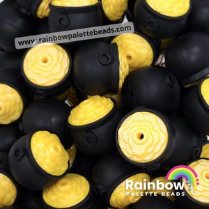 3D Pot of Gold Exclusive Silicone Focal Beads