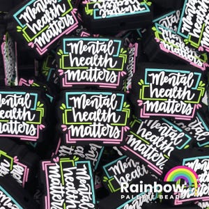 Mental Health Matters Exclusive Silicone Focal Beads