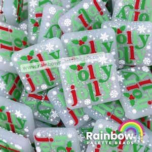 Holly Jolly Exclusive Silicone Focal Beads