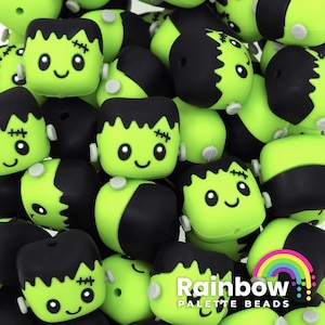 3D Frankenstein's Monster (Little Frankie) Exclusive Silicone Focal Beads