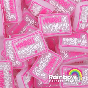 Mindset is Everything Exclusive Silicone Focal Beads