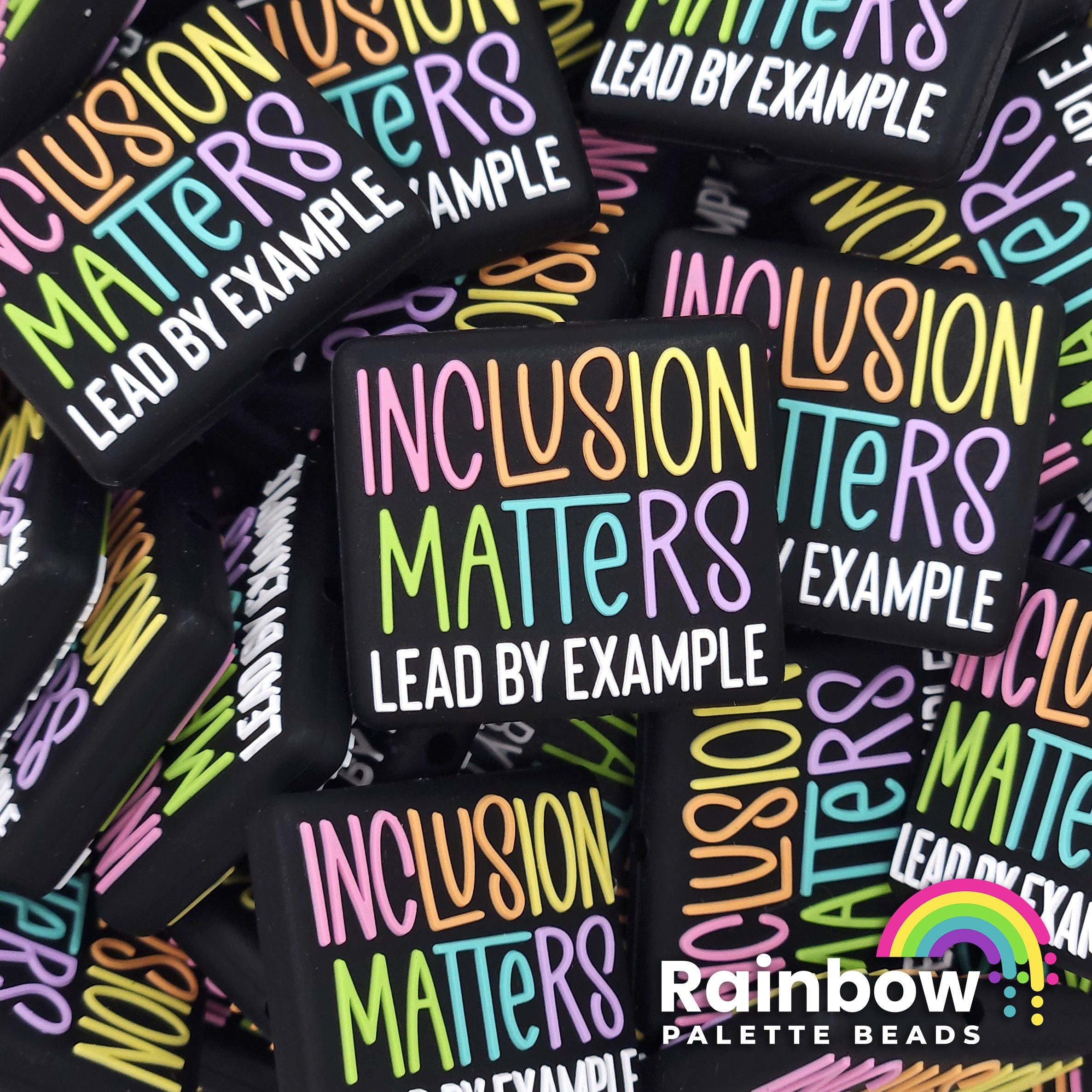 Inclusion Matters Exclusive Silicone Focal Beads
