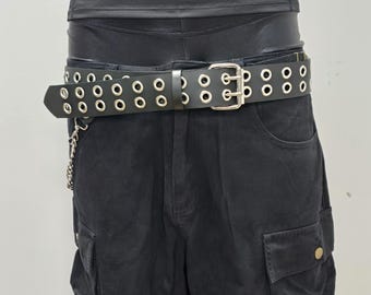Cintura Borchiata,Uomo Donna Cintura Con Borchie,Y2KCintura Punk