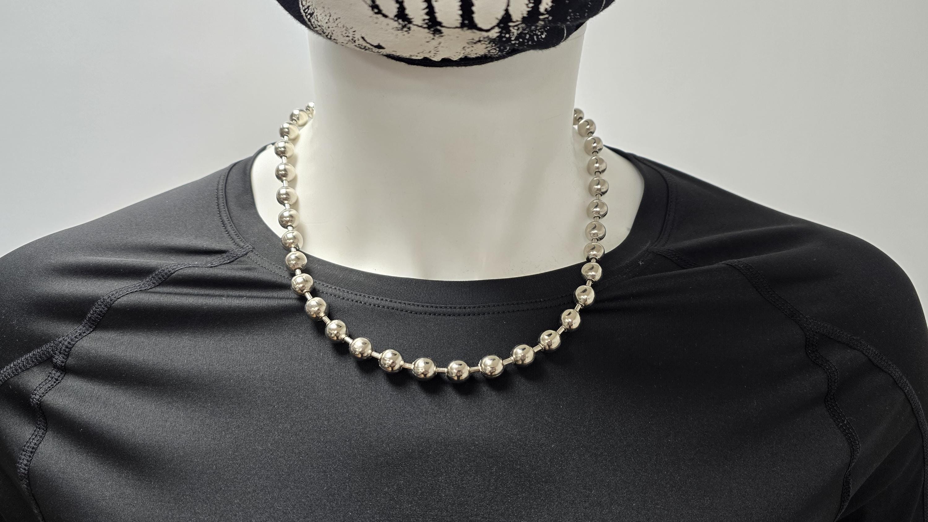 Steel Chunky Choker Chan Necklace • ndustral Punk Jewellery