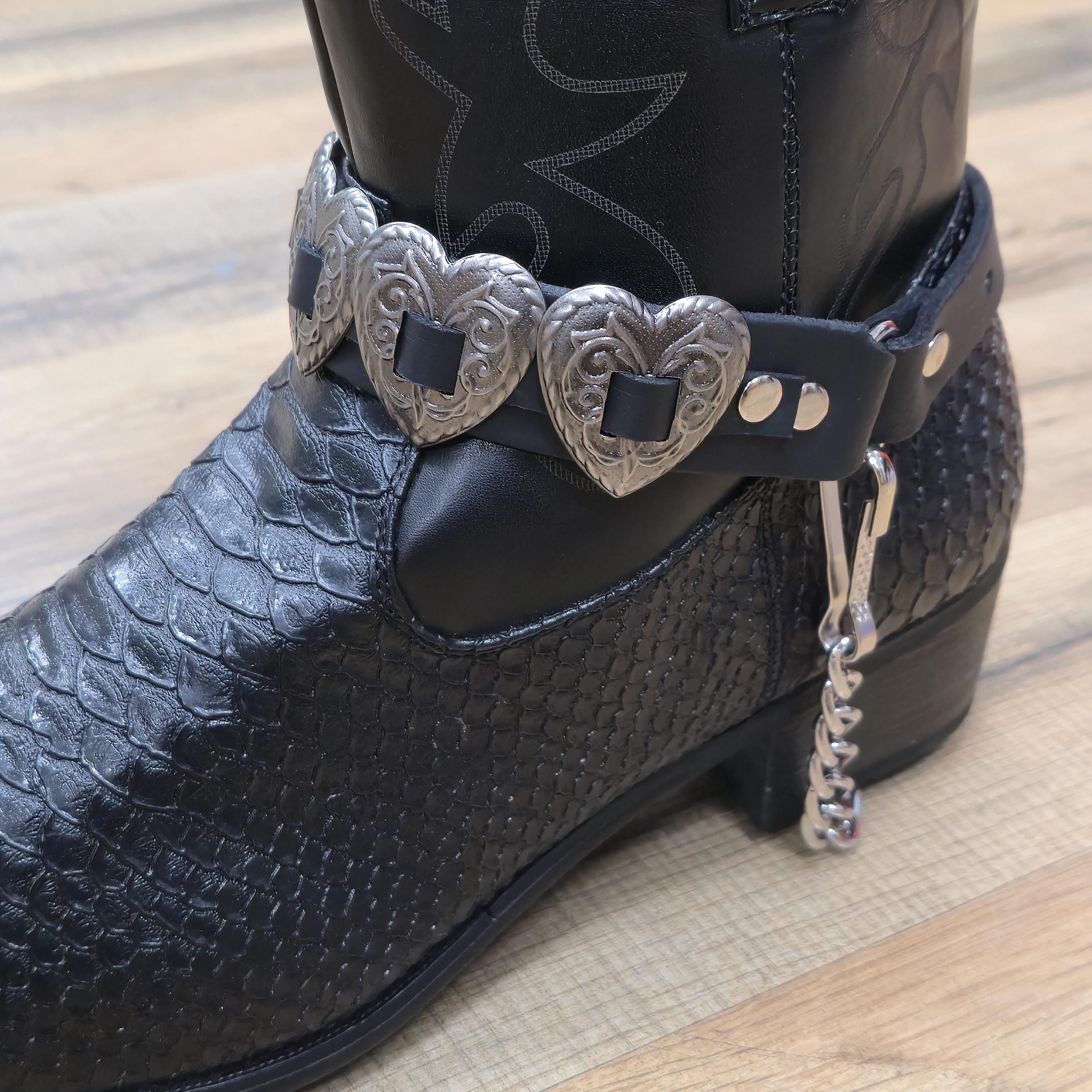 DESIGN Wide Fit Arley Flat Biker Boot In Black - Foto 6