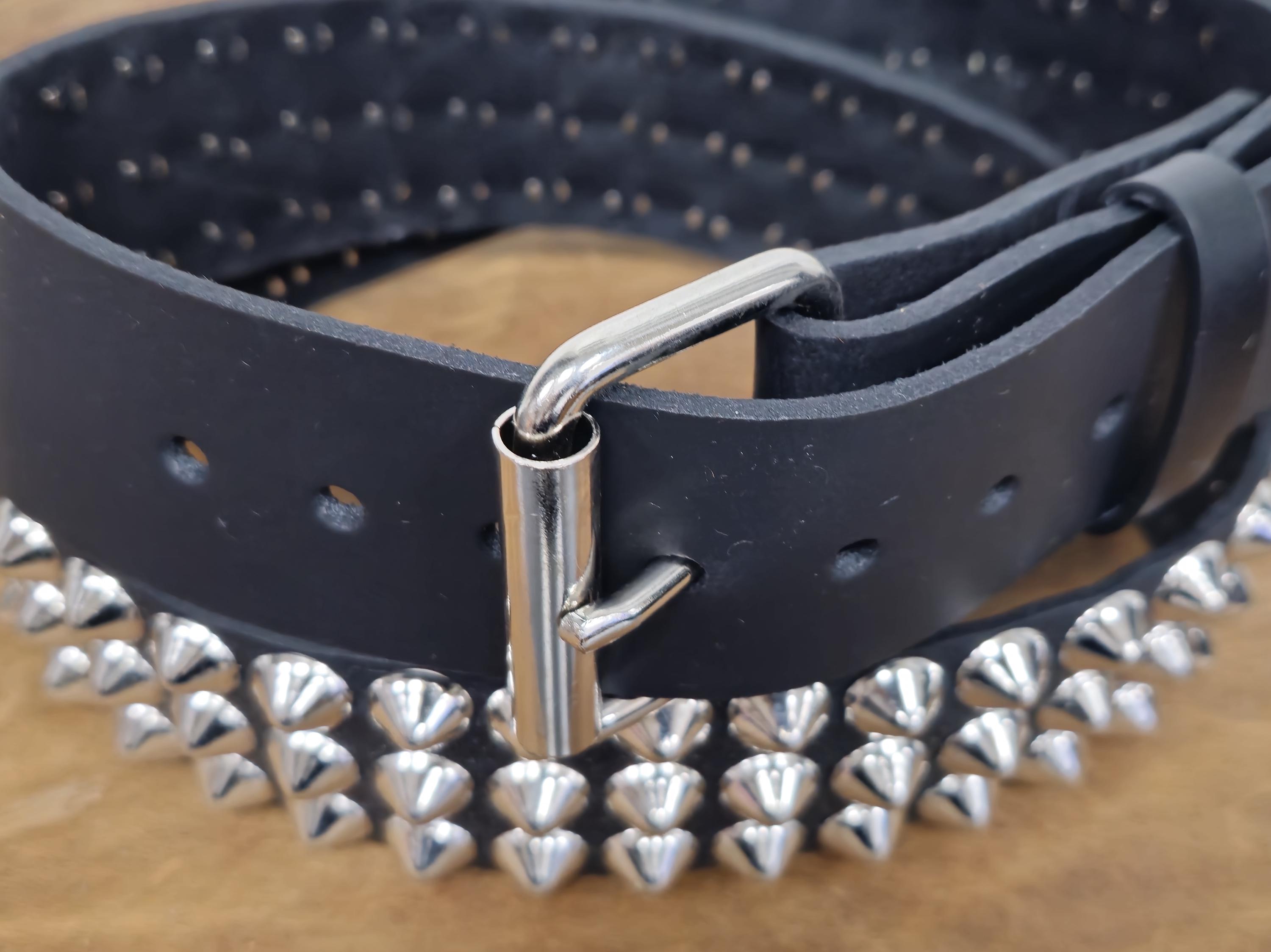 MISSION DISTRICT NARROW STUDDED BELT | NATIVE J