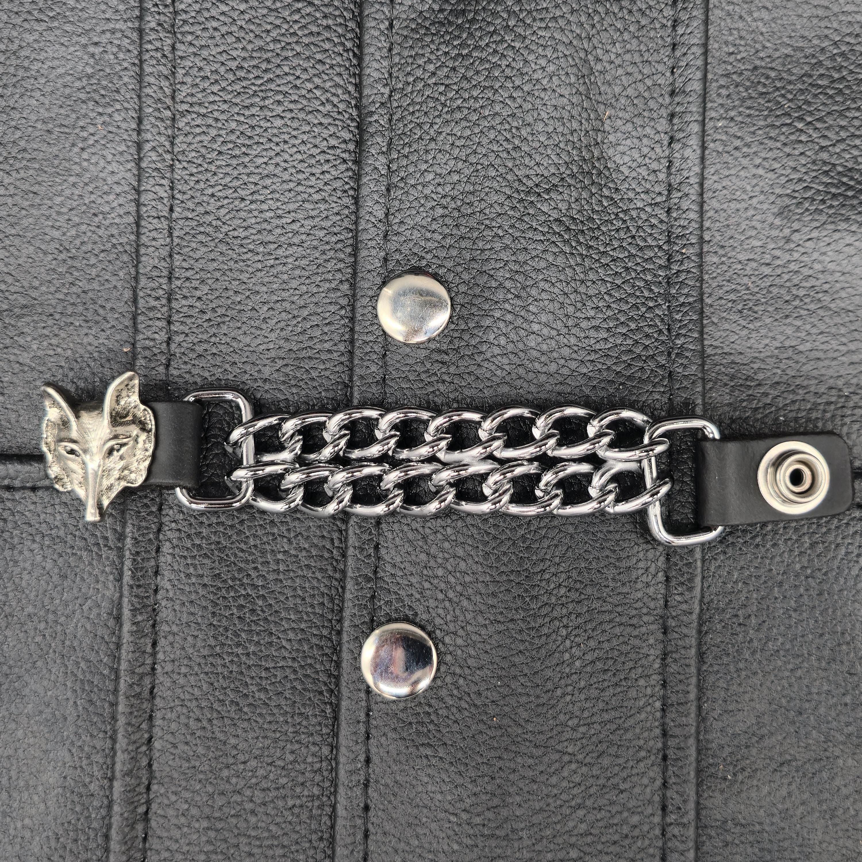 Chrome Hearts Leather Jacket