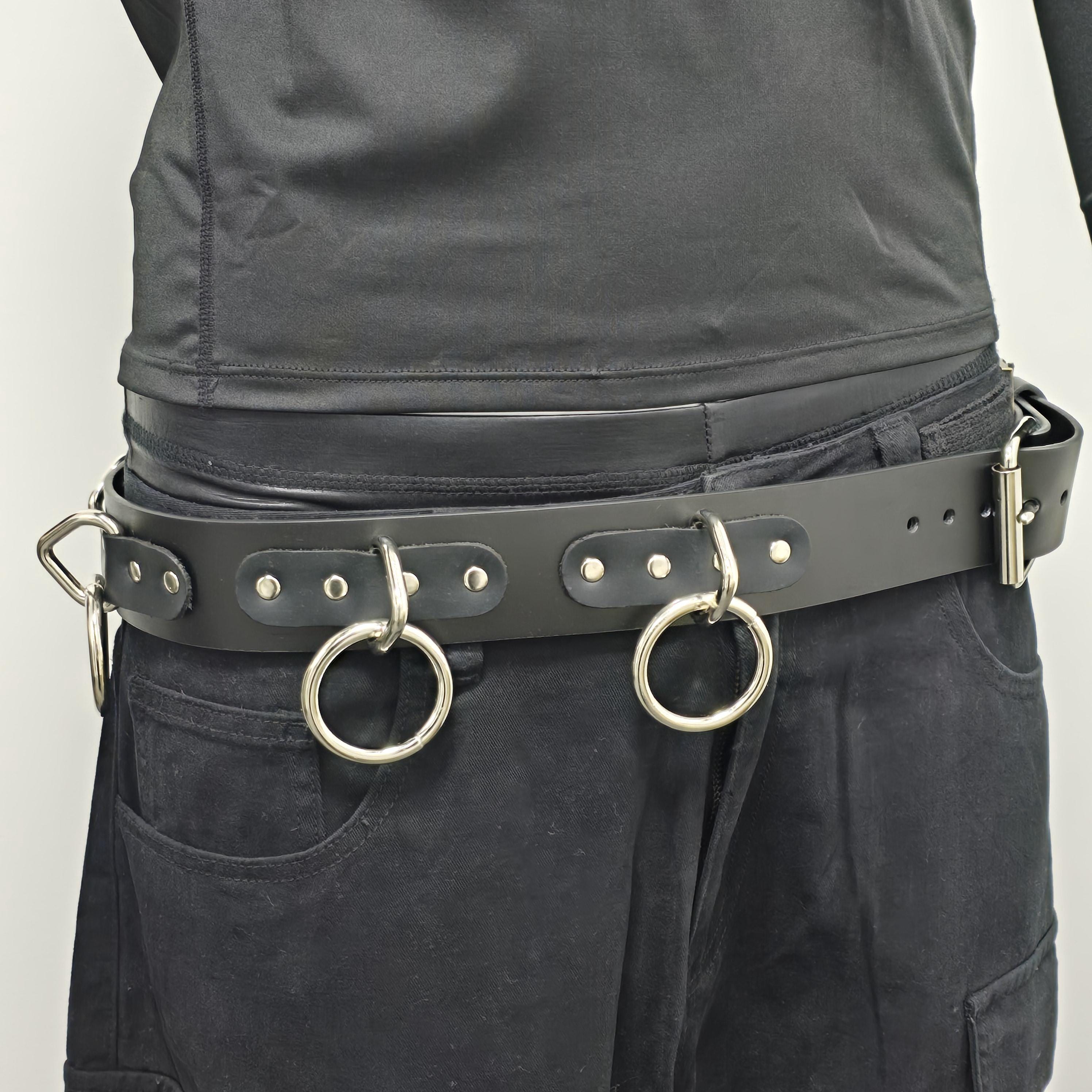 小物 peaceminusone O-RING BELT O Ring Leather Belt - Etsy