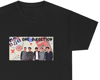 One Direction T-Shirt: 1D Fan Gift, Soft Cotton Unisex Fit