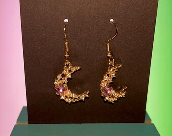 mood earrings. handmade with 925 gold