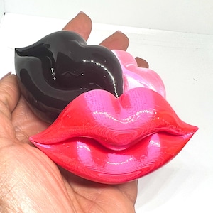 Giant Juicy Lip Tag, Taschenbaumler, Acryl Taschenanhänger, Strand Taschenanhänger, Pool Taschenanhänger, Taschenanhänger,