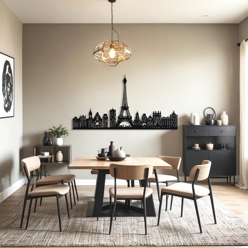 Modern Paris Wall Decor