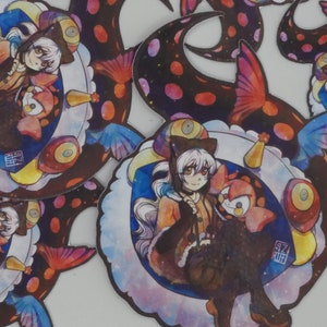 Nagisa Momoe - Madoka Magica Vinyl Sticker
