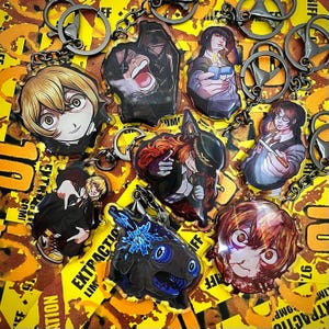 Limbus Company - 2.5&quot; Epoxy Keychains