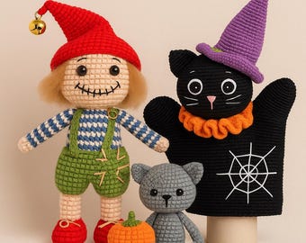 Autumn Friends Crochet Pattern Bundle