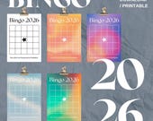 2026 Vision Board Bingo Card: Fun Manifestation Tool for New Year Goals