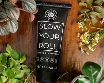 Organic Skin Emulsion • Self + Massage Therapy • Better Than Lotion • Sore Muscle Blend With Arnica