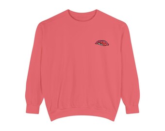 Embroidered Sushi Lover Sweatshirt –Japanese Food Design, Cute & Comfy Gift for Foodies