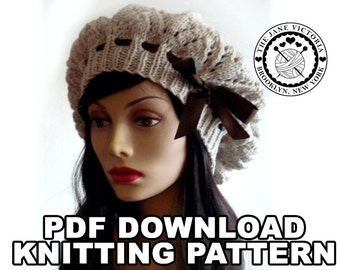 Tam Knitting PATTERN, Elemmire Lamhainn, PDF DOWNLOAD