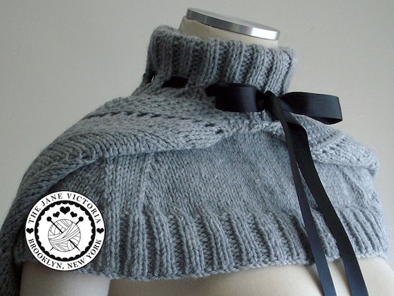 【SCENERITY】Mitz Hood Knit Eco Blend Knitted Hoodie - Heather/Grey — THE QUARTER MASTERS