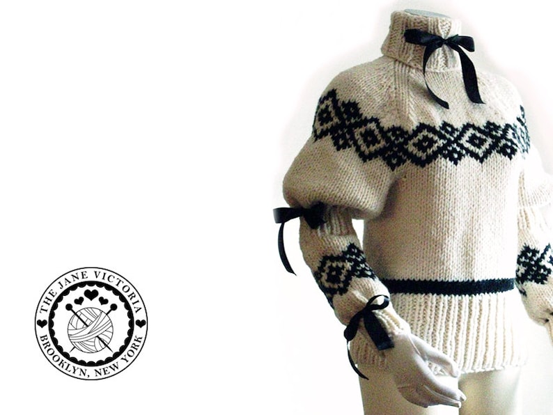 Jumper Knitting PATTERN, Nienna Amandil, PDF DOWNLOAD image 2