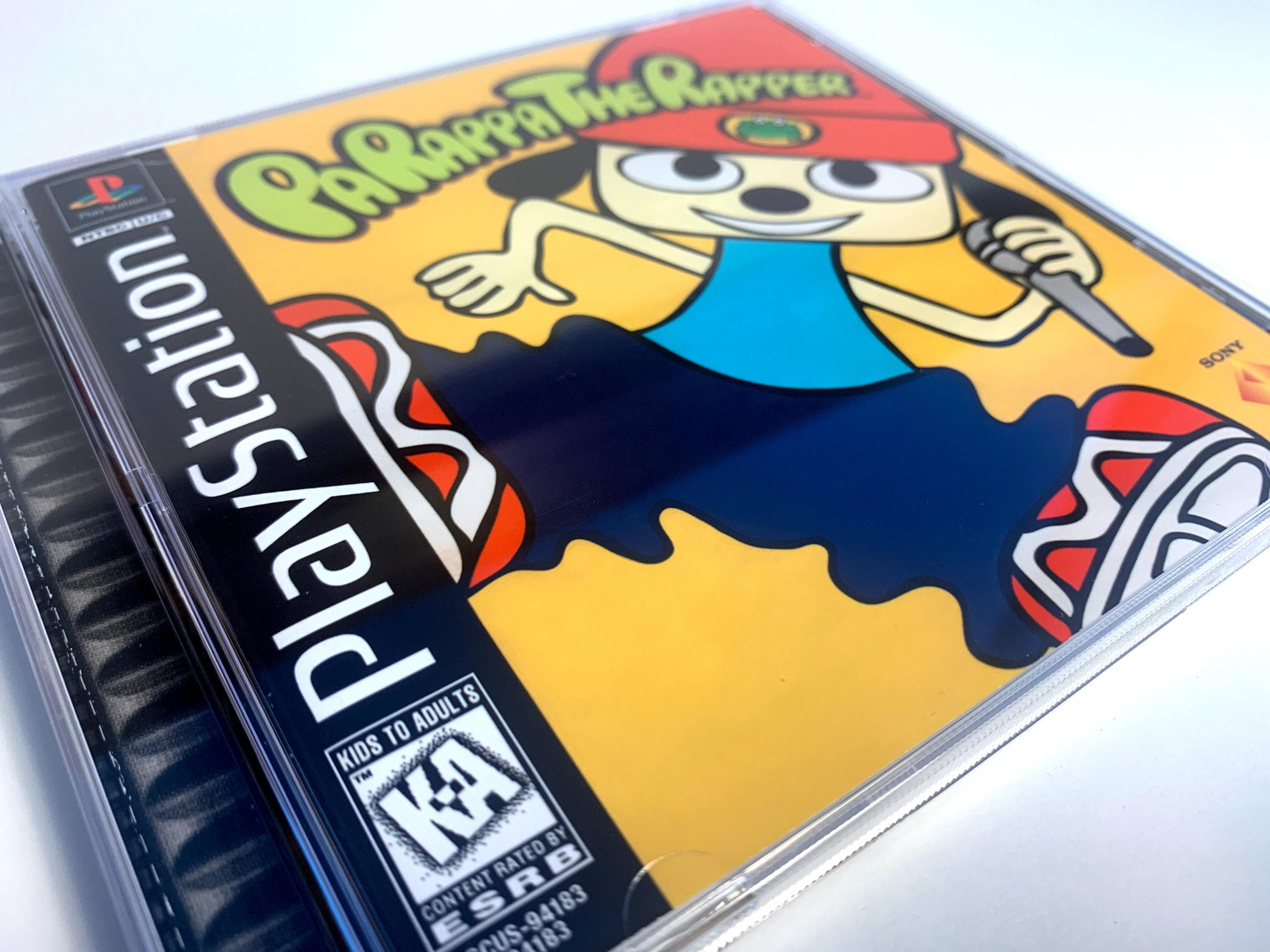 Parappa the Rapper - Reproduction Game Case - Sony Playstation (NO